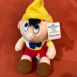 Vintage plush Pinocchio